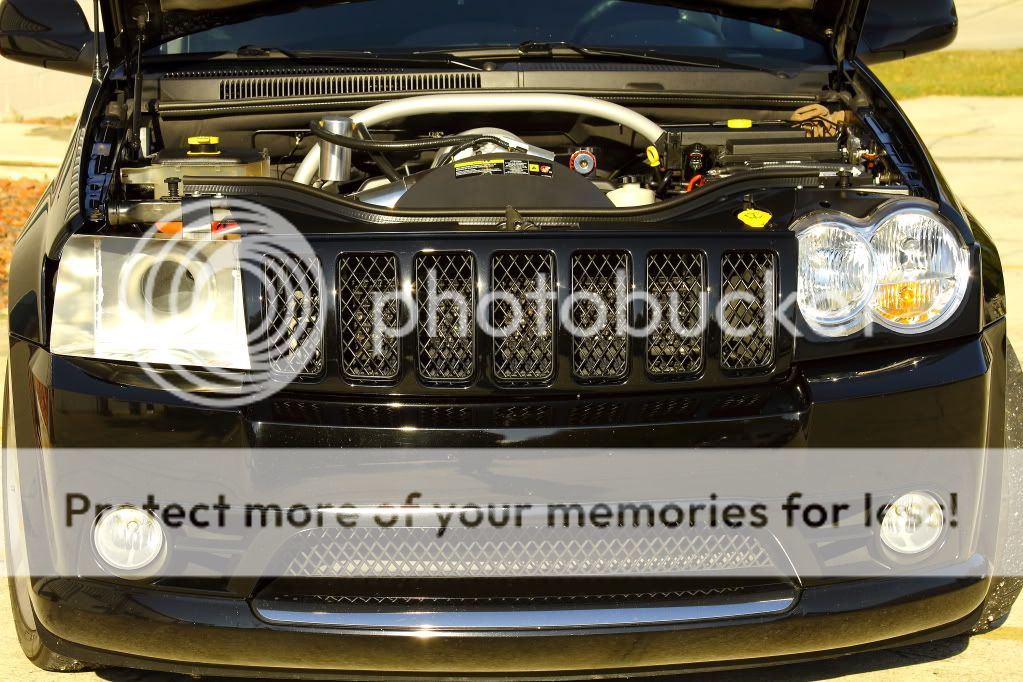 First TRUE RAM AIR intake for SRT8 Jeep. Race only! Jeep Garage